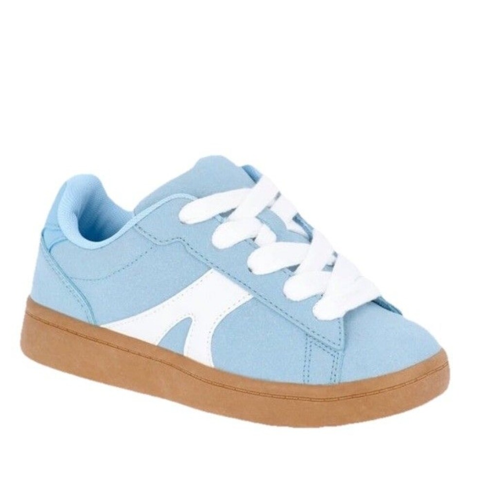 Wonder Nation Big Girls Chunky Skate Sneakers Baby Blue Size 4 NWT